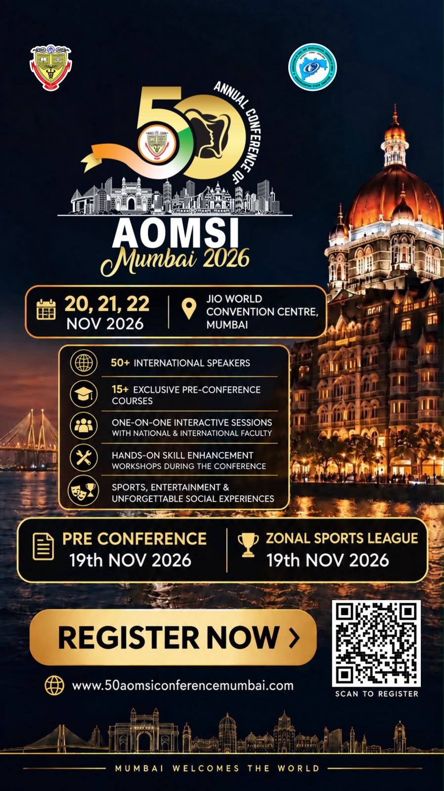AOMSI 50 Mumbai 2026